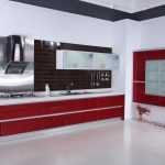 Modern Kırmızı Mutfak Dekorasyonları