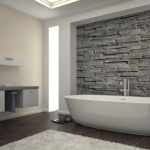2020 Modern Banyo Duvar kağıdı modelleri