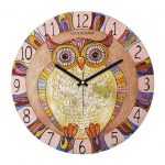 baykuş desenli saat modelleri