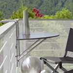 şık ve kullanışlı küçük balkon masaları
