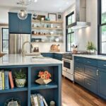 Mavi Mutfak Mobilyaları