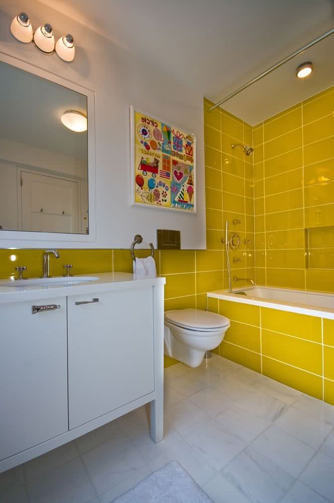 Sarı banyo renkleri