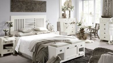 Beyaz yatak odası modelleri