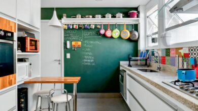 Mutfaklarda yeşil renk kullanımı