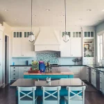 Renkli mutfak dekorasyonları