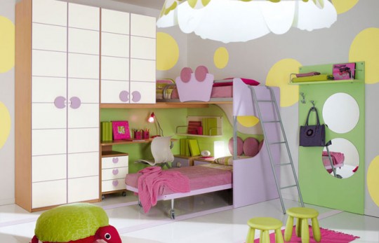 prenseslerin çocuk odalarının dekorasyonu