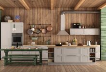 Rustik mutfak tasarımları